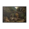 88289-6.jpg Mountain Stream in the Auvergne by Théodore Rousseau Framed Canvas