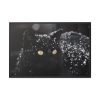 88289-601.jpg Black Persian Cat Framed Canvas