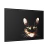 88289-630.jpg Bengal Cat in the Dark Framed Canvas