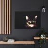 88289-634.jpg Bengal Cat in the Dark Framed Canvas