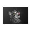 88289-641.jpg Cute Striped Cat Framed Canvas