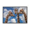 88289-706.jpg Giraffe Tower, Animal Family Framed Canvas