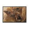 88289-71.jpg Lion Family Framed Canvas