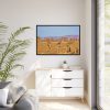 88289-733.jpg Three Giraffe in the Nature Framed Canvas