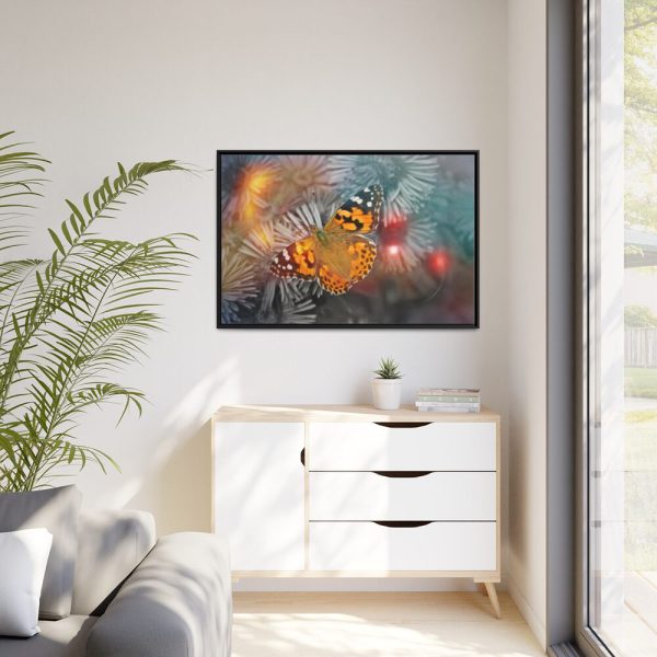 88289-748.jpg Butterfly Admiral Insect Framed Canvas