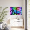88289-778.jpg Butterfly Blue Insect Framed Canvas