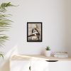 88292-3.jpg Puppy by L. Prang & Co Framed Canvas