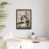 88294-3.jpg Puppy by L. Prang & Co Framed Canvas