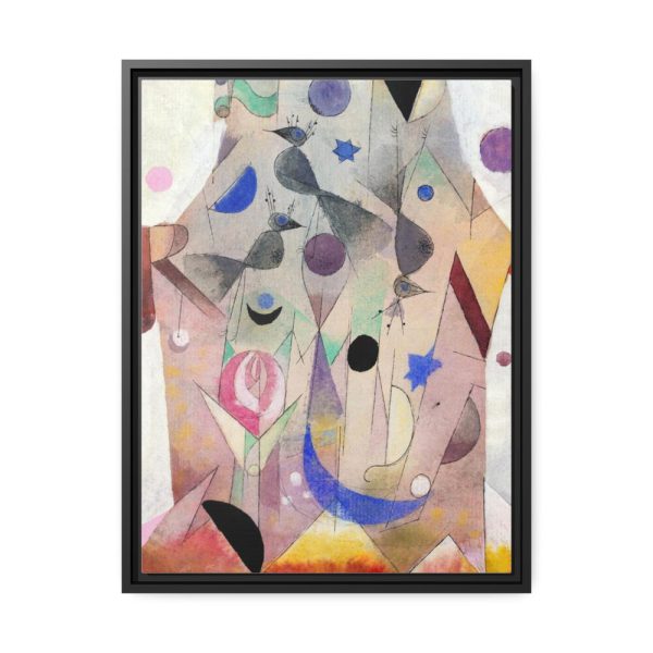 88294-5.jpg Persische Nachtigallen by Paul Klee Framed Canvas