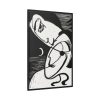 88299-100.jpg The Kiss by Ernst Ludwig Kirchner Framed Canvas