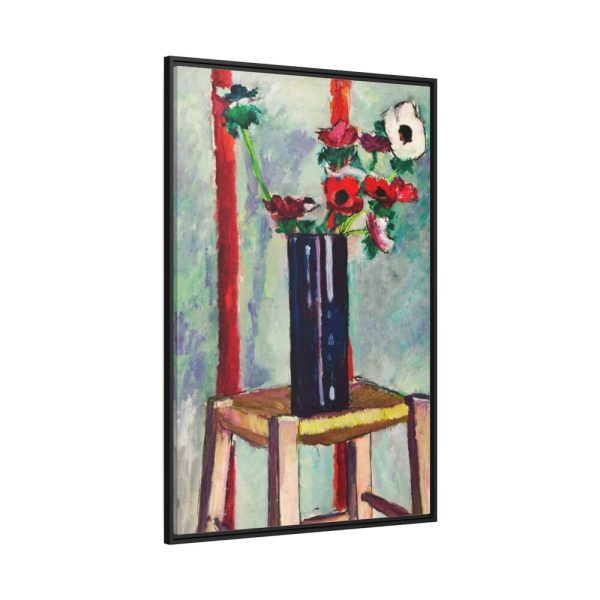 88299-105.jpg Anemones painting in high resolution by Henry Lyman Sayen Framed Canvas