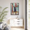 88299-108.jpg Anemones painting in high resolution by Henry Lyman Sayen Framed Canvas
