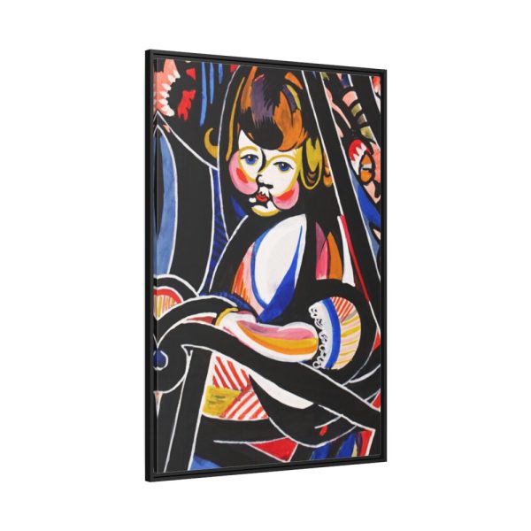 88299-120.jpg Child in Rocker by Henry Lyman Sayen Framed Canvas