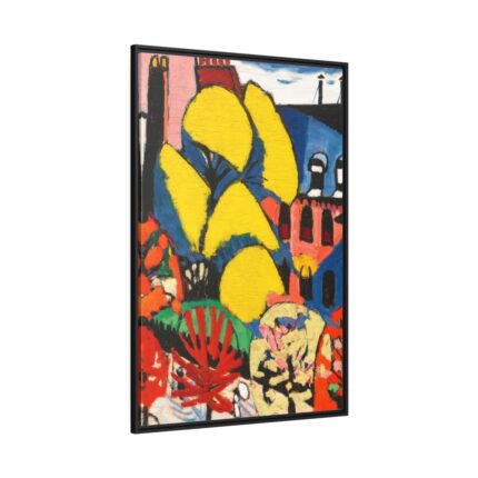 Trees by Henry Lyman Sayen Framed Canvas