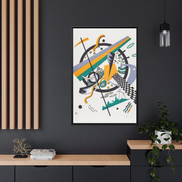 88299-149.jpg Kleine Welten IV by Wassily Kandinsky Framed Canvas