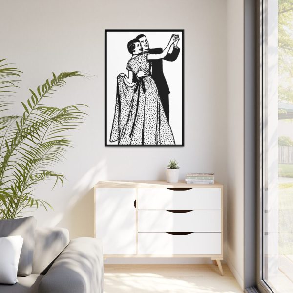 88299-168.jpg Couple Dancing Framed Canvas