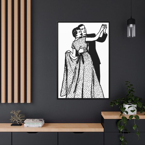 88299-169.jpg Couple Dancing Framed Canvas