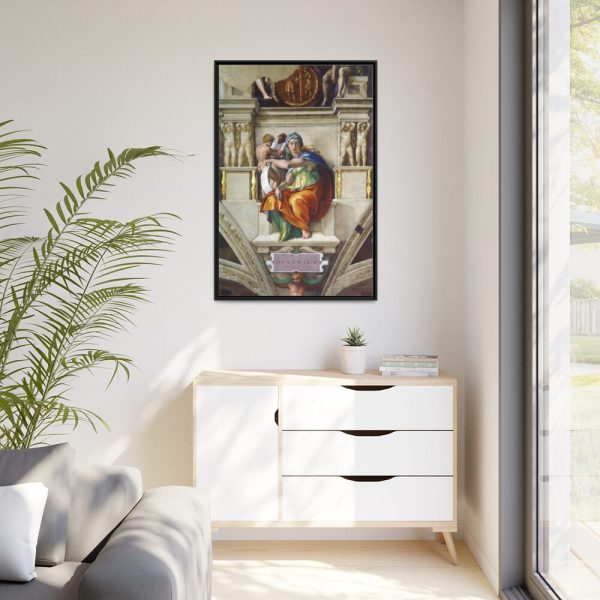 88299-178.jpg Delphic Sibyl by Michelangelo Buonarroti Framed Canvas