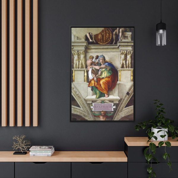88299-179.jpg Delphic Sibyl by Michelangelo Buonarroti Framed Canvas