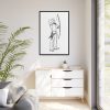 88299-183.jpg Male Archer Aiming Framed Canvas