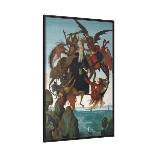 88299-195.jpg The Torment of Saint Anthony by Michelangelo Buonarroti Framed Canvas
