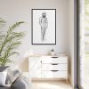 88299-213.jpg Astronaut in Space Suit Framed Canvas