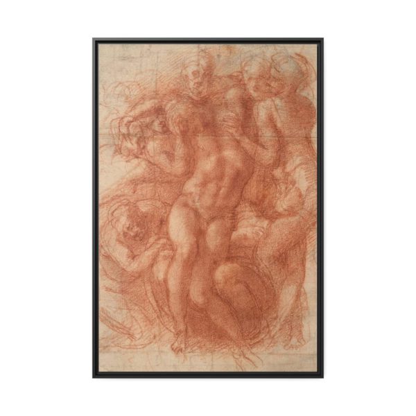 88299-216.jpg Lamentation by Michelangelo Buonarroti Framed Canvas