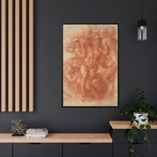 88299-219.jpg Lamentation by Michelangelo Buonarroti Framed Canvas