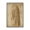88299-221.jpg Three Standing Men in Wide Cloaks by Michelangelo Buonarroti Framed Canvas