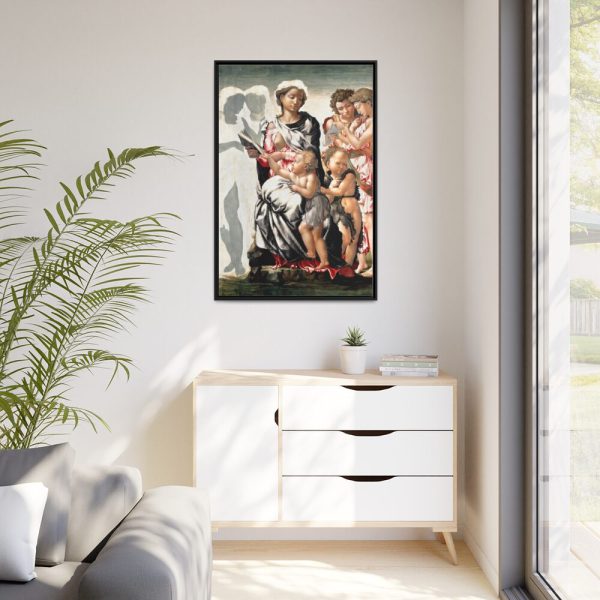 88299-233.jpg Manchester Madonna by Michelangelo Buonarroti Framed Canvas