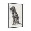 88299-25.jpg Aldrich's Dog by John Davis Hatch Framed Canvas