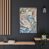 88299-259.jpg Portrait of Pablo Picasso by Huan Gris Framed Canvas