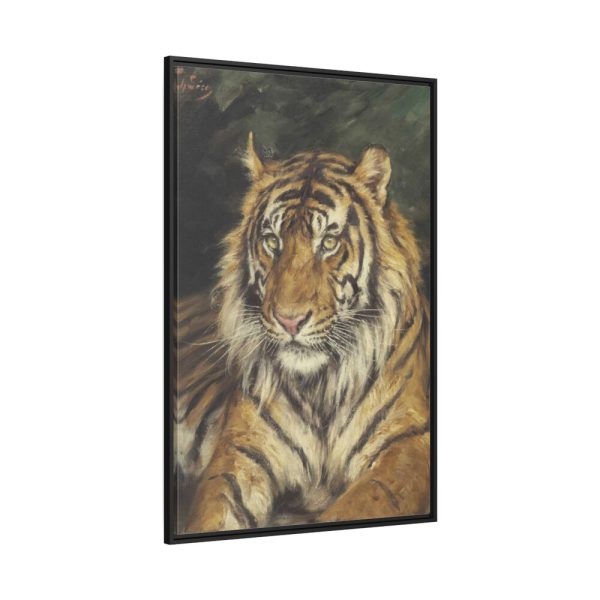 88299-265.jpg Tiger by Vastagh Géza Framed Canvas