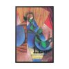 88299-271.jpg Glass, Cup and Newspaper by Huan Gris Framed Canvas