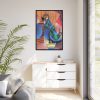 88299-273.jpg Glass, Cup and Newspaper by Huan Gris Framed Canvas