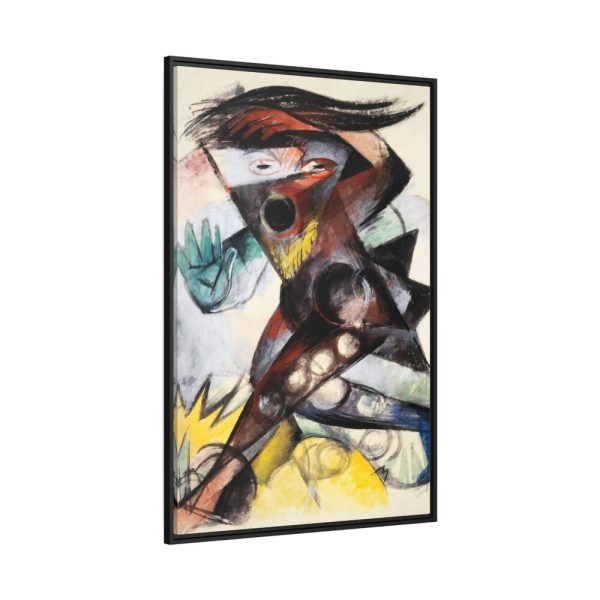 Caliban by Franz Marc Framed Canvas