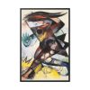 Caliban by Franz Marc Framed Canvas