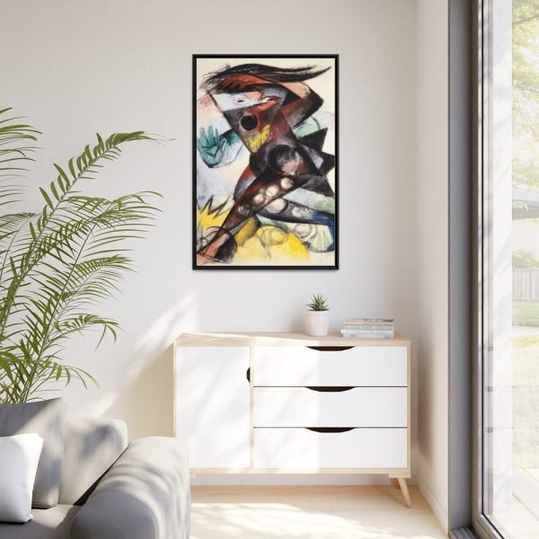 Caliban by Franz Marc Framed Canvas