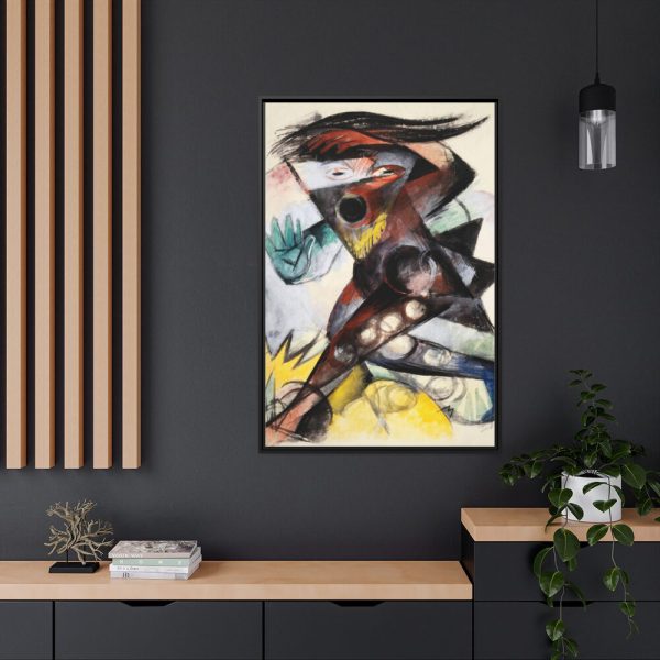 Caliban by Franz Marc Framed Canvas