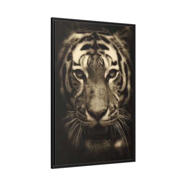 Wild Tiger Framed Canvas