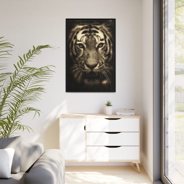 Wild Tiger Framed Canvas