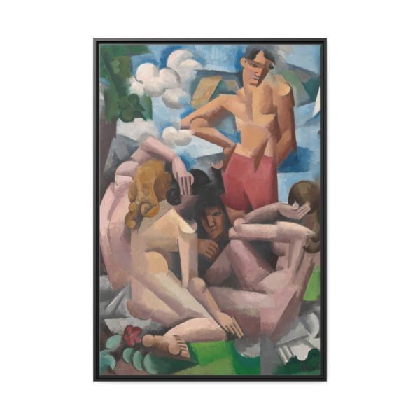 The Bathers by Roger de La Fresnaye Framed Canvas