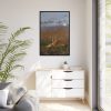 88299-298.jpg A Tiger Among Rushes In The Moonlight Framed Canvas