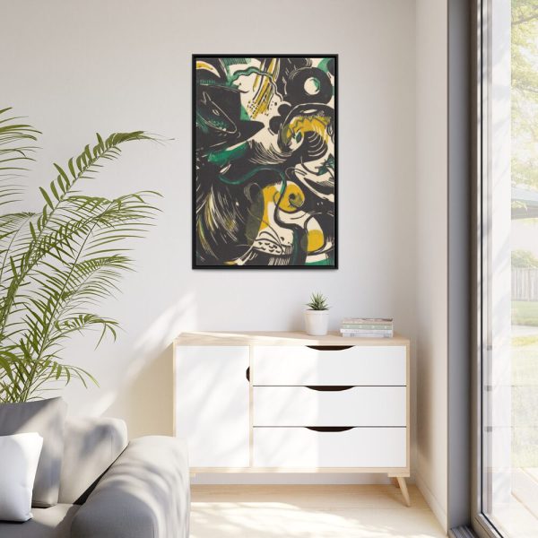 Genesis II by Franz Marc Framed Canvas