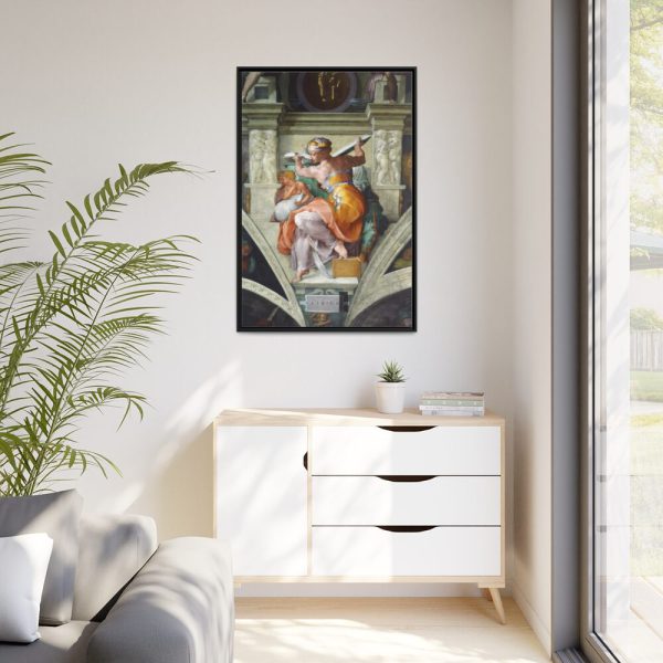 88299-308.jpg Libyan Sibylesby Michelangelo Buonarroti Framed Canvas