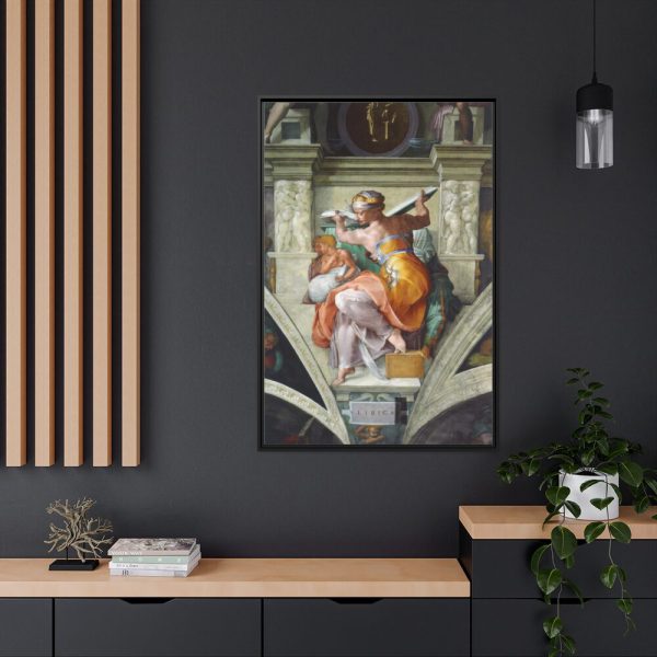88299-309.jpg Libyan Sibylesby Michelangelo Buonarroti Framed Canvas
