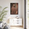 Portrait of Michelangelo Buonarroti Framed Canvas