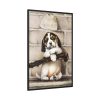 88299-35.jpg Puppy by L. Prang & Co Framed Canvas