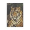 88299-356.jpg A Reclining Tiger by Géza Vastagh Framed Canvas