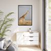 88299-383.jpg Giraffe in the Nature Framed Canvas